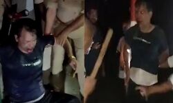 आशिक मिजाज दरोगा-खंभे से बांधकर ग्रामीणों ने मुंह सुजाया-किया सस्पेंड आशिक मिजाज दरोगा-खंभे से बांधकर ग्रामीणों ने मुंह सुजाया-किया सस्पेंड