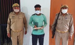 मुठभेड़ में वांछित आरोपी गिरफ्तार