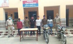 6 शातिर वाहन चोर अरेस्ट