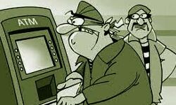 लुटेरे ATM से लाखों रुपये लूटकर फरार