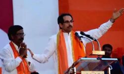 उद्धव राणे विवाद-शिवसेना सांसद के बंगले पर फेंकी सोडा वाटर की बोतलें उद्धव राणे विवाद-शिवसेना सांसद के बंगले पर फेंकी सोडा वाटर की बोतलें