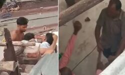 लूडो के विवाद ने करा दी दो पक्षों में खूनी जंग-हुआ पथराव- कई घायल