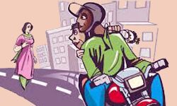 बाइक सवार बदमाशों ने महिला से नगदी एवं कुंडल लूटे बाइक सवार बदमाशों ने महिला से नगदी एवं कुंडल लूटे