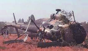 9 सेना का हेलीकॉप्टर दुर्घटनाग्रस्त - 6 घायल, 5 लापता