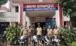 वाहन चोरों पर विंध्याचल का शिकंजा-गिरफ्तार किए तीन चोर