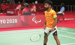 कृष्णा नागर ने बैडमिंटन एकल में जीता स्वर्ण-सुहास को रजत