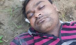 खेत में पड़ा मिला थाने के हिस्ट्रीशीटर का शव - पुलिस जांच में जुटी