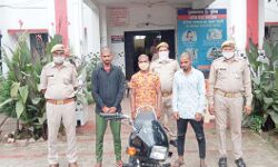 वाहन चोरों पर शाहपुर पुलिस पड रही भारी-फिर दबोचे तीन चोर