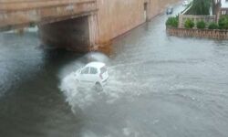 मूसलाधार बारिश चहुंओर पानी ही पानी शहर बन गए दरिया मूसलाधार बारिश चहुंओर पानी ही पानी शहर बन गए दरिया