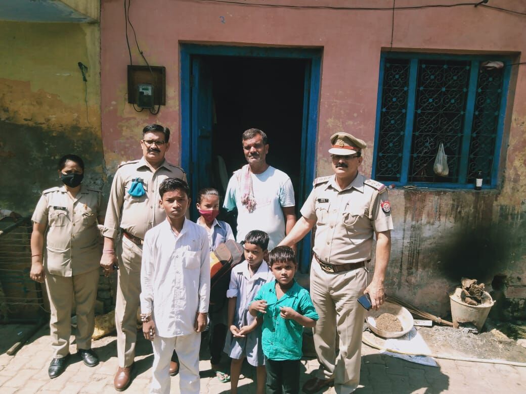 पुलिस ने लौटाई खुशियां-गुम हुए 4 बच्चे महज 2 घंटे में किये बरामद