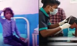 चल रहे थे एग्जाम- भरभराकर गिरी स्कूल की छत- बच्चों समेत 35 घायल चल रहे थे एग्जाम- भरभराकर गिरी स्कूल की छत- बच्चों समेत 35 घायल