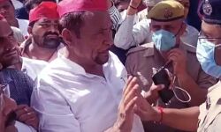 चौराहे पर हंगामा, शहर विधायक एवं पूर्व मंत्री समेत कई नेता अरेस्ट