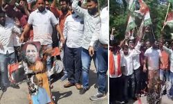 लखीमपुर हिंसा-कांग्रेस ने योगी शाह का पुतला जलाया निकाला कैंडल मार्च लखीमपुर हिंसा-कांग्रेस ने योगी शाह का पुतला जलाया निकाला कैंडल मार्च