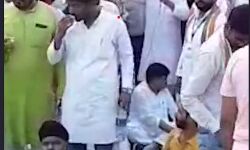 गेस्ट हाउस की ड्रोन से निगरानी, अंदर प्रियंका तो कार्यकर्ता डटे बाहर