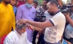 विधायक ने छोड़ा BJP का दामन- कराया मुंडन- जानिये कौन-से दल में होंगे शामिल विधायक ने छोड़ा BJP का दामन- कराया मुंडन- जानिये कौन-से दल में होंगे शामिल