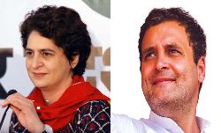 मंत्री की बर्खास्तगी की मांग को लेकर प्रियंका ने दिया गांधी प्रतिमा पर मौन धरना