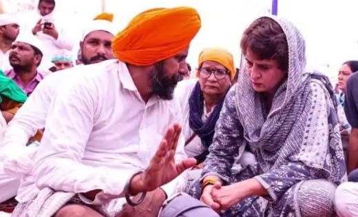 बोली प्रियंका-किसानों व पत्रकार को न्याय के बाद ही इस संघर्ष का अंत बोली प्रियंका-किसानों व पत्रकार को न्याय के बाद ही इस संघर्ष का अंत