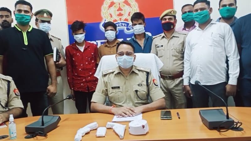 हाथरस पुलिस का बड़ा गुडवर्क- 3 घंटे में अपहृता को किया सकुशल बरामद