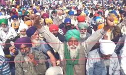 हाथ कटा हुआ शव मिला किसानों के मंच के पास बैरिकेड पर लटका हाथ कटा हुआ शव मिला किसानों के मंच के पास बैरिकेड पर लटका