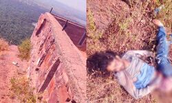 सेल्फी लेते खाई में गिरा युवक