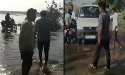 उत्तराखंड में आए सैलाब का यूपी में भी कहर-हस्तिनापुर में भी आई बाढ़ उत्तराखंड में आए सैलाब का यूपी में भी कहर-हस्तिनापुर में भी आई बाढ़