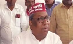 लो जी अब बिगड़े इनके बोल-कांग्रेसी,सपाई व बसपाई को पिटेंगे बांधकर