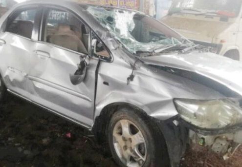 ब्रेक लगाते ही नहर में समाई कार-तीन लोगों की मौत- मचा कोहराम