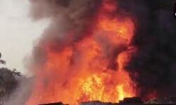 दुकान मेंं आग लगने से दो लोगों की मौत दुकान मेंं आग लगने से दो लोगों की मौत