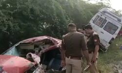 तेज रफ्तार ने ले ली 2 लोगों की जान-3 नाइजीरियन समेत 6 घायल तेज रफ्तार ने ले ली 2 लोगों की जान-3 नाइजीरियन समेत 6 घायल