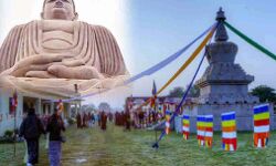 बुद्ध की धरती पर उमड़ पड़ा जन सैलाब