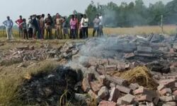 पटाखे बनाते समय हुए विस्फोट से उडी कमरे की छत, दीवार जमीदोंज