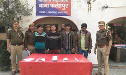 गौकशों पर पुलिस पड़ी भारी- मुठभेड़ में चार शातिर गिरफ्तार गौकशों पर पुलिस पड़ी भारी- मुठभेड़ में चार शातिर गिरफ्तार