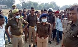 युवक की हत्या कर खेत में फेंका शव, गांव वालों ने कर दिया रोड जाम