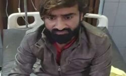 पुलिस के साथ मुठभेड़ में शातिर नदीम काला गिरफ्तार-सिपाही भी घायल पुलिस के साथ मुठभेड़ में शातिर नदीम काला गिरफ्तार-सिपाही भी घायल