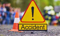 सड़क हादसे में 4 लोगों की मौत- 9 घायल