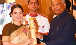 पद्मश्री पुरस्कार मिलने पर बेहद उत्साहित है कंगना रनौत