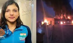 राष्ट्रीय महिला पहलवान और परिवार पर दिनदहाड़े बरसी गोलियां