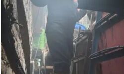 खाना बनाते समय फटा गैस सिलेंडर-गिरे पांच मकान, अनेक घायल खाना बनाते समय फटा गैस सिलेंडर-गिरे पांच मकान, अनेक घायल