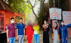 ग्राहक बनकर पहुंची पुलिस ने दबोची देह व्यापार में शामिल दो विदेशी बालाएं ग्राहक बनकर पहुंची पुलिस ने दबोची देह व्यापार में शामिल दो विदेशी बालाएं