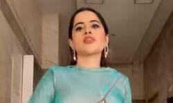 उर्फी जावेद की वीडियो वायरल- ट्रोलर बोला आगे की चेन बंद करना भूल गईं क्या