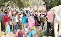 सड़क किनारे खड़े पेड़ों को जमींदोज कर घर में घुसा ट्रक, सगे भाई मरे