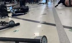 हवाई अड्डे पर गोली चली, तीन लोग घायल हवाई अड्डे पर गोली चली, तीन लोग घायल