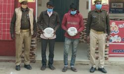 दो चोरों को पुलिस ने किया गिरफ्तार