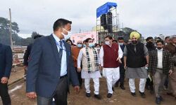 प्रधानमंत्री के कार्यक्रम स्थल का धामी और मंत्रियों ने किया निरीक्षण प्रधानमंत्री के कार्यक्रम स्थल का धामी और मंत्रियों ने किया निरीक्षण