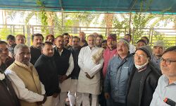 राजपूत समाज ने केंद्रीय मंत्री से की विधानसभा के एक टिकट की मांग