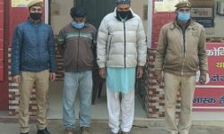 दो वारण्टी को किया गिरफ्तार