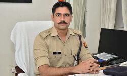 क्राइम कंट्रोल नही करने पर SSP ने SHO को किया लाइन हाज़िर