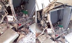 एटीएम को विस्फोटक से उड़ाकर 16 लाख रूपये लेकर भागे चोर