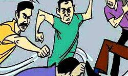 टोल कर्मचारियों ने ट्रकचालक के साथ की मारपीट