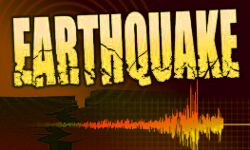 दो बार भूकंप के झटके महसूस किए गए